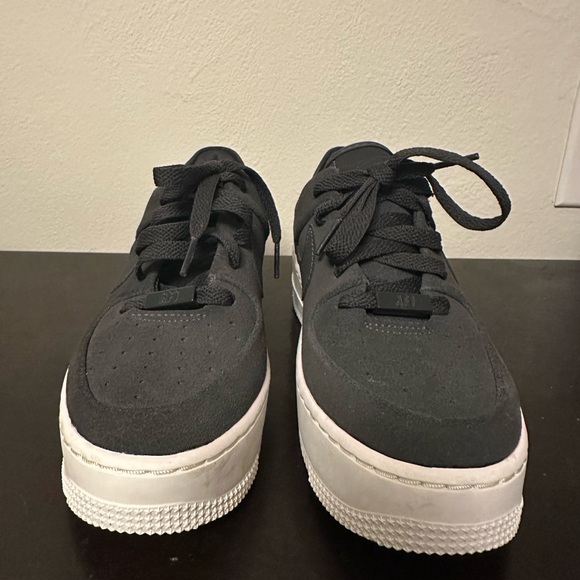 Nike Air Force One Platform Sneakers - Picture 1 of 8